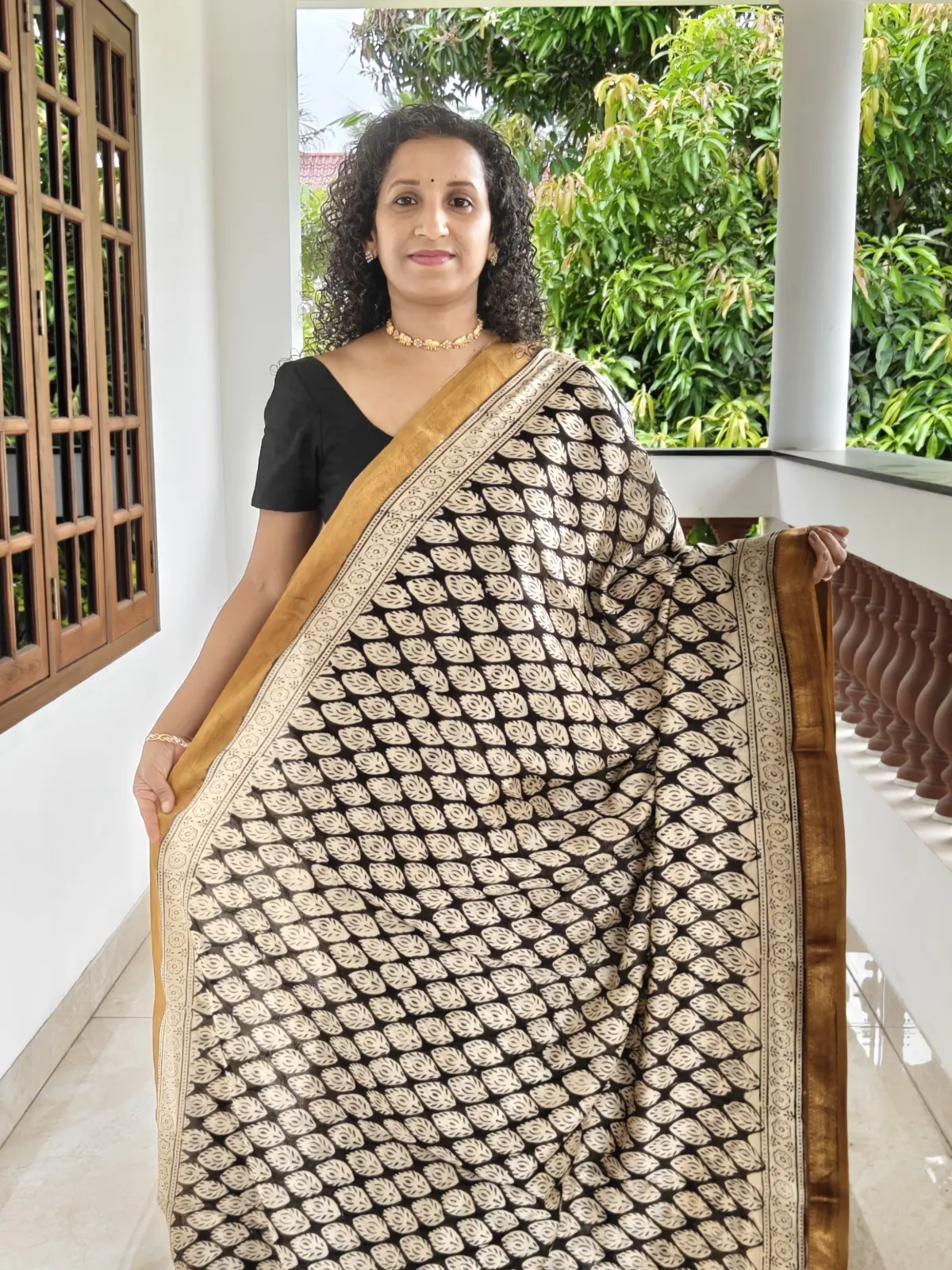 Maheswari Silk Mustard Leaf Phm004 (1)